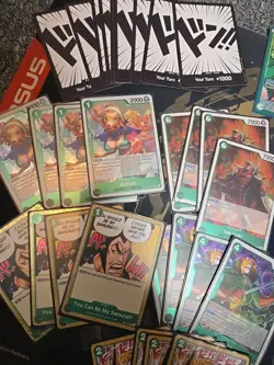 One Piece Carrot Custom Deck With Alt Art Leaker Green Minks Deck Alt Art SR - Image 3