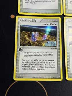 Pokemon EX Crystal Guardians Stamped Reverse Holo Foil Bundle Lot 4 Cards LP MP - Image 5