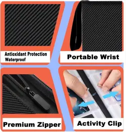 Card Binder 9 Pocket Premium Zipper Trading Card Album 720 Cards Folders for Col - Image 2