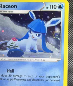 Glaceon - SWSH192 - Pokemon Sword & Shield Promo Ultra Rare Holo Card NM - Image 2