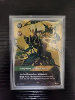 Emperor of the Sands Azir Overnumbered Card 247/221 Riftbound Spiritforged - Image 3