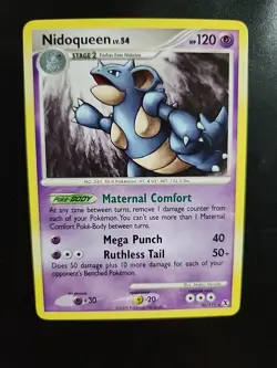 Nidoqueen - 30/111 - 2009 Platinum Rising Rivals Non-Holo Pokemon Card - LP - Image 1