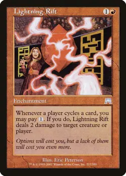 4x Lightning Rift - LP - Onslaught - mtg - SPARROW MAGIC - Image 1