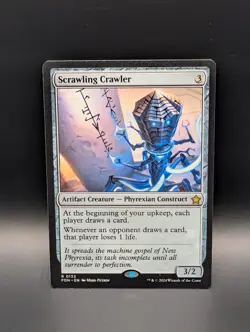 MTG - Scrawling Crawler - Non-Foil - Artifact Creature - FDN #132 - Rare - Image 1
