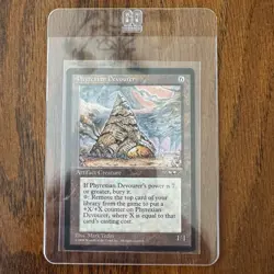 Magic The Gathering Alliances Phyrexian Devourer MTG 1996 Mark Tedin - Image 3