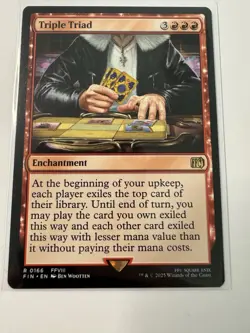 Triple Triad ✅ Final Fantasy ✅ Magic The Gathering (mtg) - Image 1