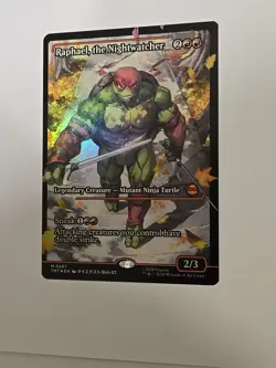 Raphael, the Nightwatcher * Showcase FOIL * - TMT Teenage Mutant Ninja Turtles - Image 1