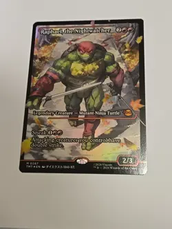 Raphael, the Nightwatcher * Showcase FOIL * - TMT Teenage Mutant Ninja Turtles - Image 3
