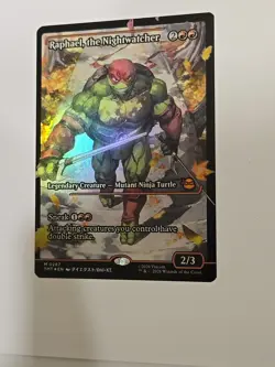 Raphael, the Nightwatcher * Showcase FOIL * - TMT Teenage Mutant Ninja Turtles - Image 5