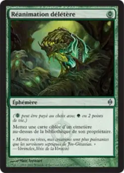 mtg magic Noxious Revival new phyrexia FRENCH vf fr Reanimation deletere - Image 1