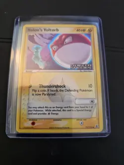 Holon’s Voltorb 71/113 Pokemon Rare reverse Holo Stamped 2005 ex delta species - Image 1