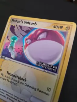 Holon’s Voltorb 71/113 Pokemon Rare reverse Holo Stamped 2005 ex delta species - Image 3