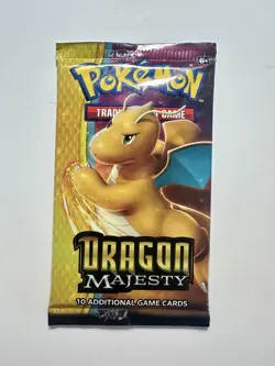 Pokemon DRAGON MAJESTY 🐉 Booster Pack SEALED - Image 1