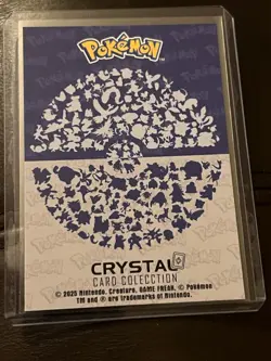 POKEMON CRYSTAL BLACK DARK EDITION 2025 Pikachu and Gengar Box Hit SR - Image 2
