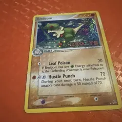 Pokemon Deoxys 3/107 BRELOOM holo LP - Image 3