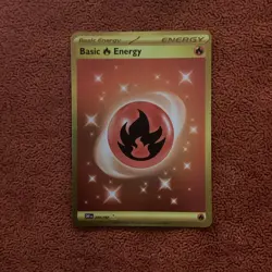 Pokemon TCG Basic Fire Energy 230/197 Obsidian Flames Near Mint NM - Image 1