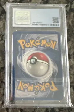 DARK GYARADOS Team Rocket 1st Edition Rare #25 CGC 7 Pokemon HOLO BLUE LABEL! - Image 2