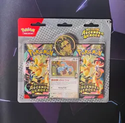 Pokemon TCG: Mega Evolution Ascended Heroes Larry 2 Pack Promo Blister - SEALED! - Image 1
