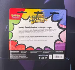 Pokemon TCG: Mega Evolution Ascended Heroes Larry 2 Pack Promo Blister - SEALED! - Image 2