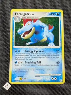 Feraligatr 8/123 - Mysterious Treasures Holo Rare Pokemon TCG MP - Image 1