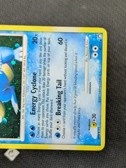 Feraligatr 8/123 - Mysterious Treasures Holo Rare Pokemon TCG MP - Image 5
