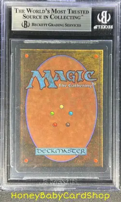 MTG Unlimited Edition 1993 Library of Leng BGS 8.5Q++ (Baby Quad++) NM/MT+ 93/94 - Image 2