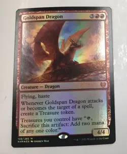 Goldspan Dragon Kaldheim Foil - Image 1