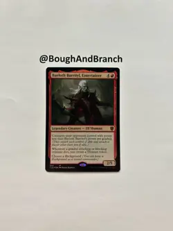 Baeloth Barrityl, Entertainer Commander Legends: Battle for Baldur's Gate Foil - Image 1