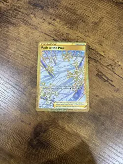 Pokemon TCG Path to the Peak Astral Radiance GOLD 213/189 NM - Image 1
