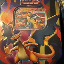 Pokemon TCG Mega Charizard X & Y EX Tins Sealed SET OF 2 - Image 3