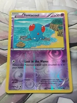 Pokemon TCG Tentacool Primal Clash 70/160 Reverse Holo Common MP - Image 1