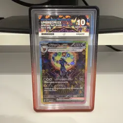 Umbreon ex 217/187 Terastal Festival SAR Japanese Pokemon Card GEM MINT ACE 10 - Image 1