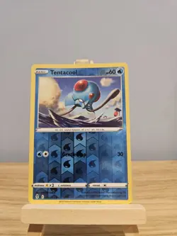 Tentacool #26/203 SWSH Evolving Skies Reverse Holo Common Pokemon 2021 TCG Card - Image 3