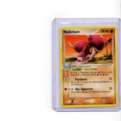 Pokemon TCG Medicham EX Crystal Guardians 25/100 Regular Rare - Image 1