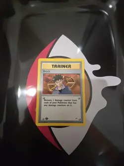 Pokemon Card 1st Edition Brock Rare Gym Heroes WOTC 2000- 98/132 - Image 1