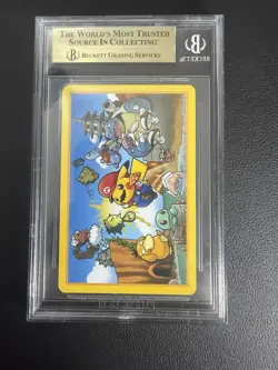 Pokemon Mario Pikachu Deck 2016 Playing Card Ace Of Spades Nintendo BGS 9.5 - Image 2