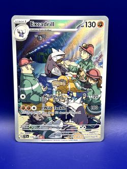 Excadrill 174 Temporal Forces Illustration Rare Pokemon TCG - NM - Image 1