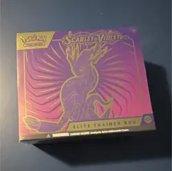 Pokemon Scarlet & Violet Elite Trainer Box Miraidon ETB New Sealed! - Image 1