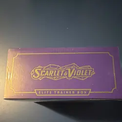 Pokemon Scarlet & Violet Elite Trainer Box Miraidon ETB New Sealed! - Image 2