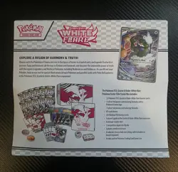 Pokemon Center White Flare Elite Trainer Box Factory Sealed - Image 5