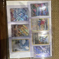 Pokemon TCG Full Art Lot 7 Cards - Image 1