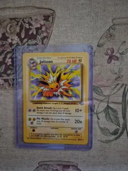 Pokemon Jolteon 20/64 Jungle Non-Holo Rare Card 70HP 1999 - Image 1