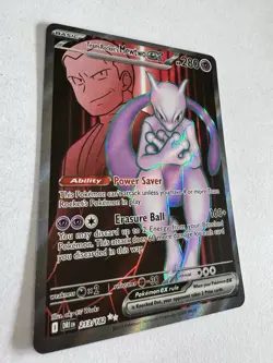 Pokemon Team Rocket's Mewtwo ex 213/182 Sv10: Destined Rivals Holo - 2025 NM - Image 3