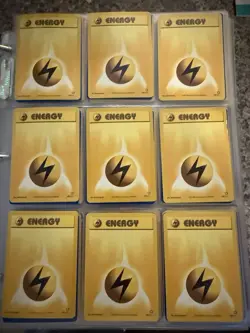 300x Vintage WOTC Pokemon Energy Lot – Mixed Types – Base Era 1999–2002 Bulk - Image 3