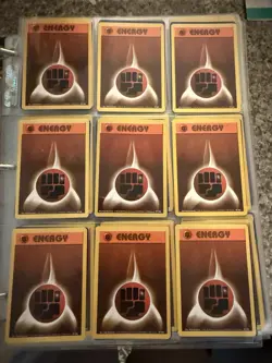 300x Vintage WOTC Pokemon Energy Lot – Mixed Types – Base Era 1999–2002 Bulk - Image 4