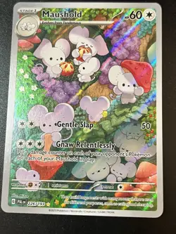 Maushold 226/193 Paldea Evolved Illustration Rare Pokemon TCG - Image 1