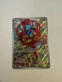 Riolu Illustration Rare MEP 010 Pokemon Mega Evolution ETB Promo NM - Image 1