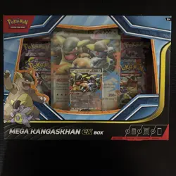 Pokemon TCG Mega Kangaskhan EX Box With 4 Packs and Promo New and SEALED - Image 1