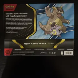 Pokemon TCG Mega Kangaskhan EX Box With 4 Packs and Promo New and SEALED - Image 2