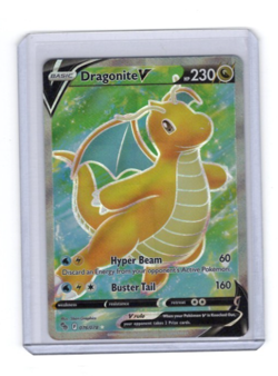 Dragonite V (Full Art) 076/078 Pokemon GO Holo Ultra Rare Full Art - Image 1